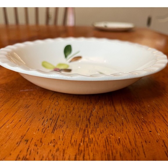 BLUE RIDGE Southern Potteries Fruit Bowl SPRAY PATTERN 1940s USA - Picture 4 of 8